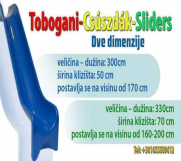 SrbijaOglasi - Prodajem TOBOGANE u tri dimenzije u raznim bojama 