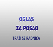 Potrebna radnica za prodaju kolača i kafe