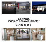   Lešnica, izdajem poslovni prostor